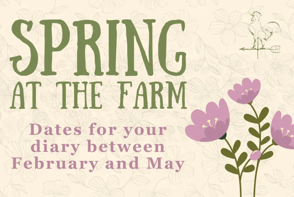 Spring at the Farm – Battlers Green Farm dates for your diary between Feb & May